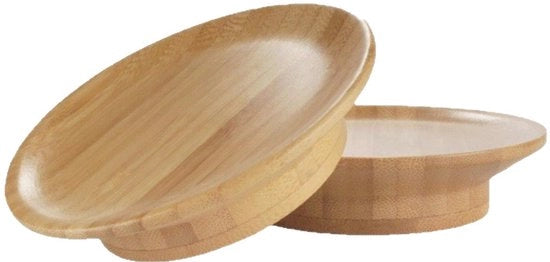 Set di coperture per bicchieri in bambù, 10 pezzi, inclusi coperture per piatti freddi e bicchieri, adatto per riunioni di famiglia e eventi.