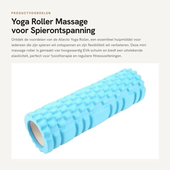 Roller Yoga per Mini Massaggio per Spalla e Schiena