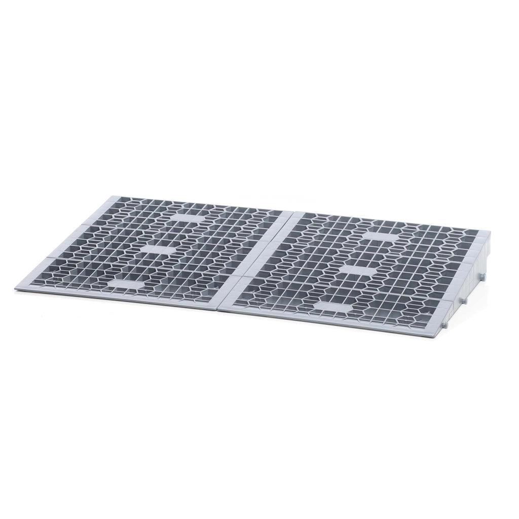 Rampa per soglie con diverse altezze 0-25/25-50/50-76 mm Larga 810 mm Pedana per disabili
