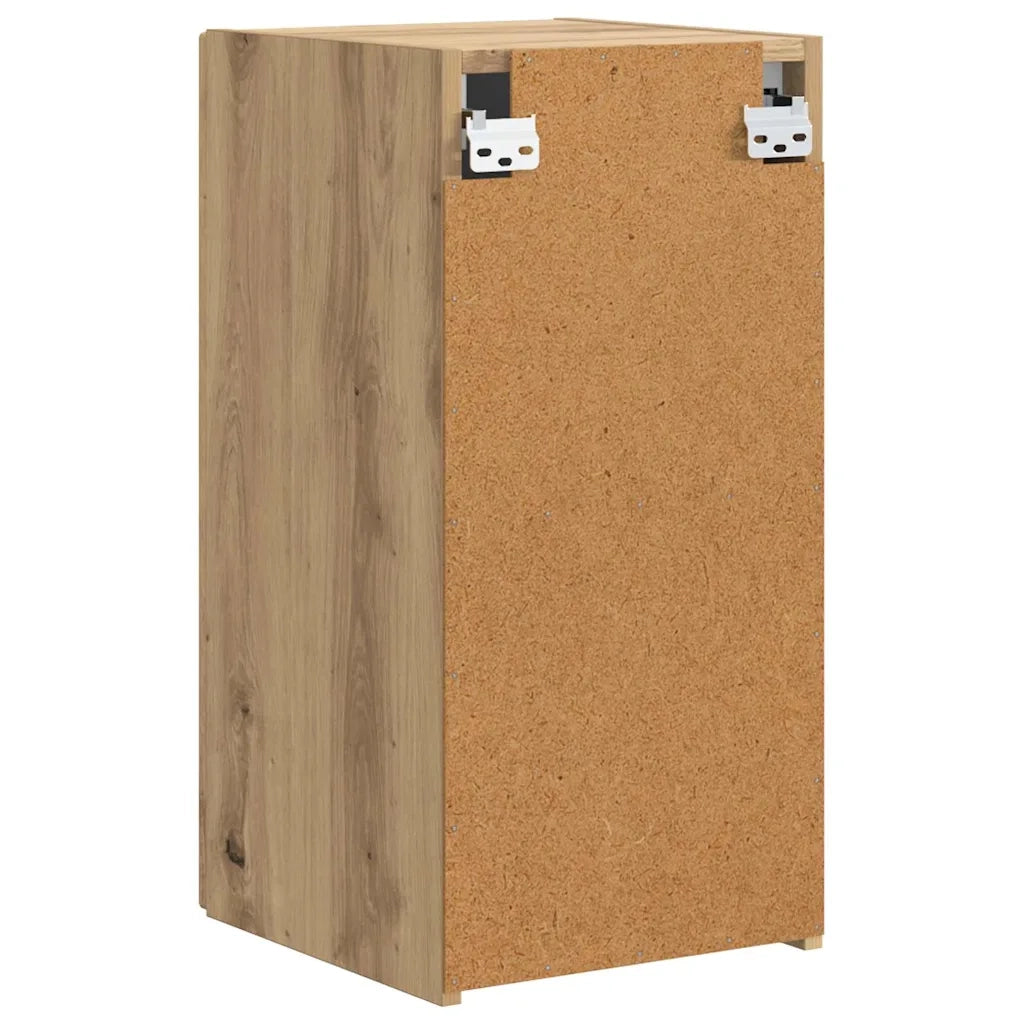 Mobile TV da parete-Mobile TV a Muro-Credenza TV Rovere Artigianale 30 x 31 x 60 cm