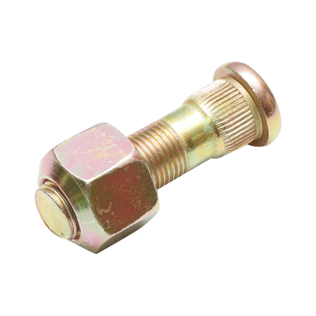 Prigioniero con dado ruota posteriore per Massey Ferguson , Case IH  e Ford  Codici OEM: 881162M2, 881162M1, 957E1120, 81815912, C5NN1120F, 3047575R2, 3047575R3, 81717274