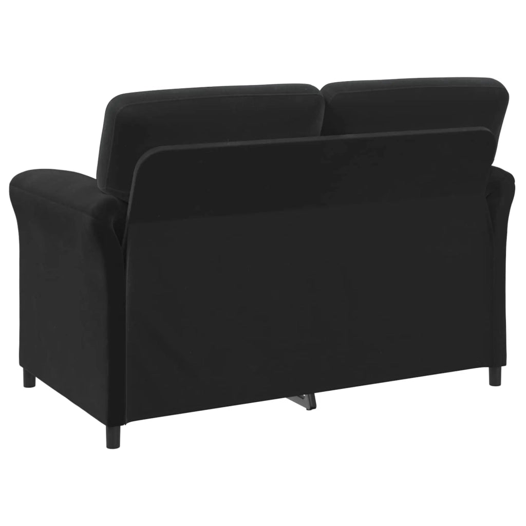 Set di divani 2 pz Nero Velluto 3424891