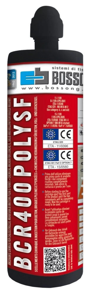 1pz bossong ancorante chiaro bcr400 poly sf 400 ml ce-eta cod:ferx.92745