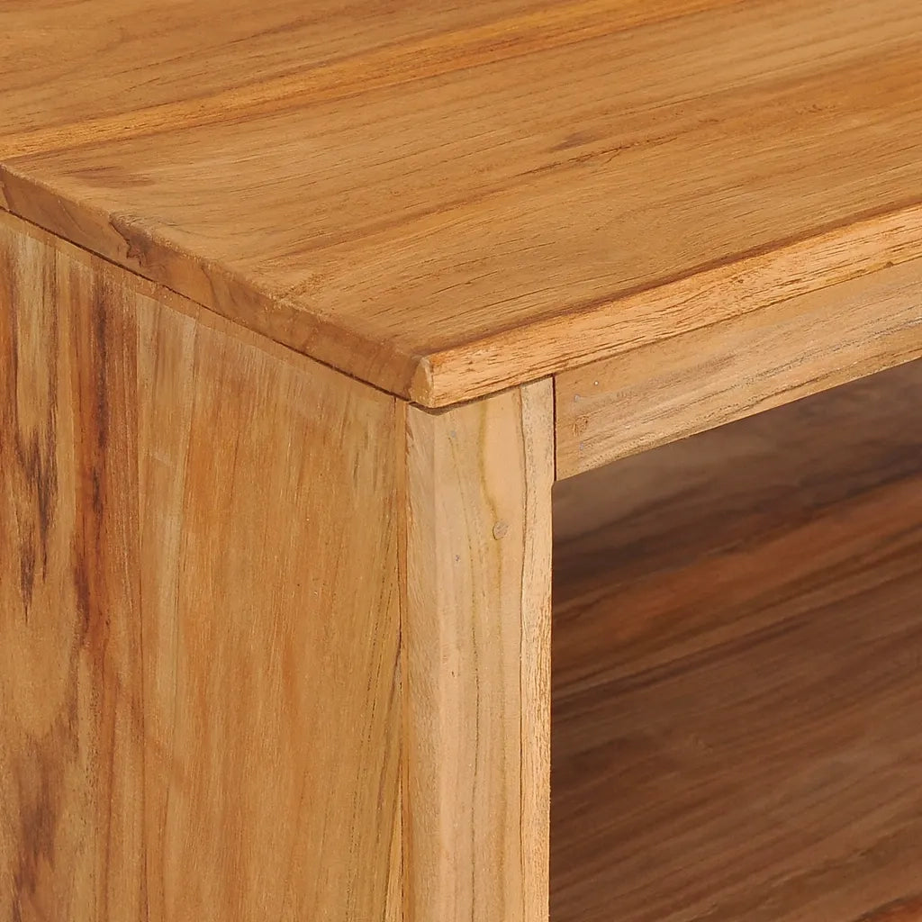 Tavolino da CaffÃ¨ 110x60x40 cm in Legno Massello di Teak cod mxl 18032