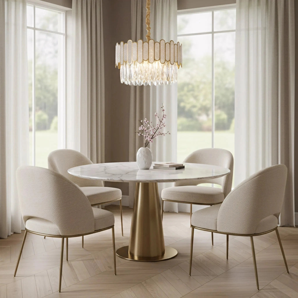 Lampada Da Soffitto APP1746-4CP 40 Cm Gold