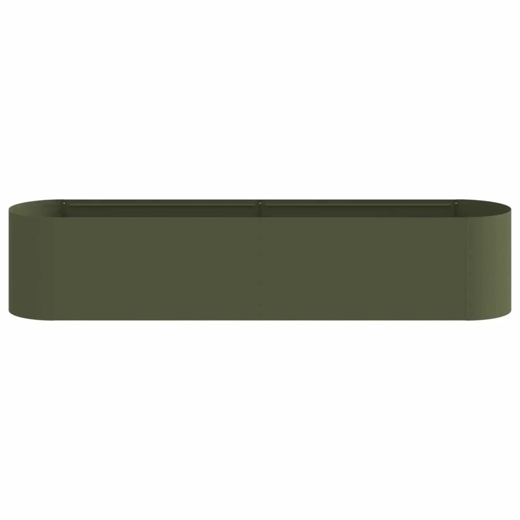 Letto rialzato da giardino Verde Oliva 200 x 40 x 40 cm 8011694
