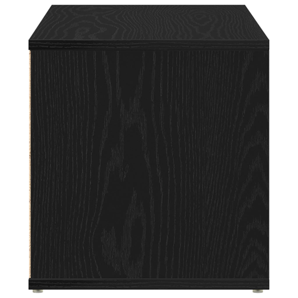 Mobile TV  in rovere artisanale 80x34x35,5 cm in legno ingegnerizzato