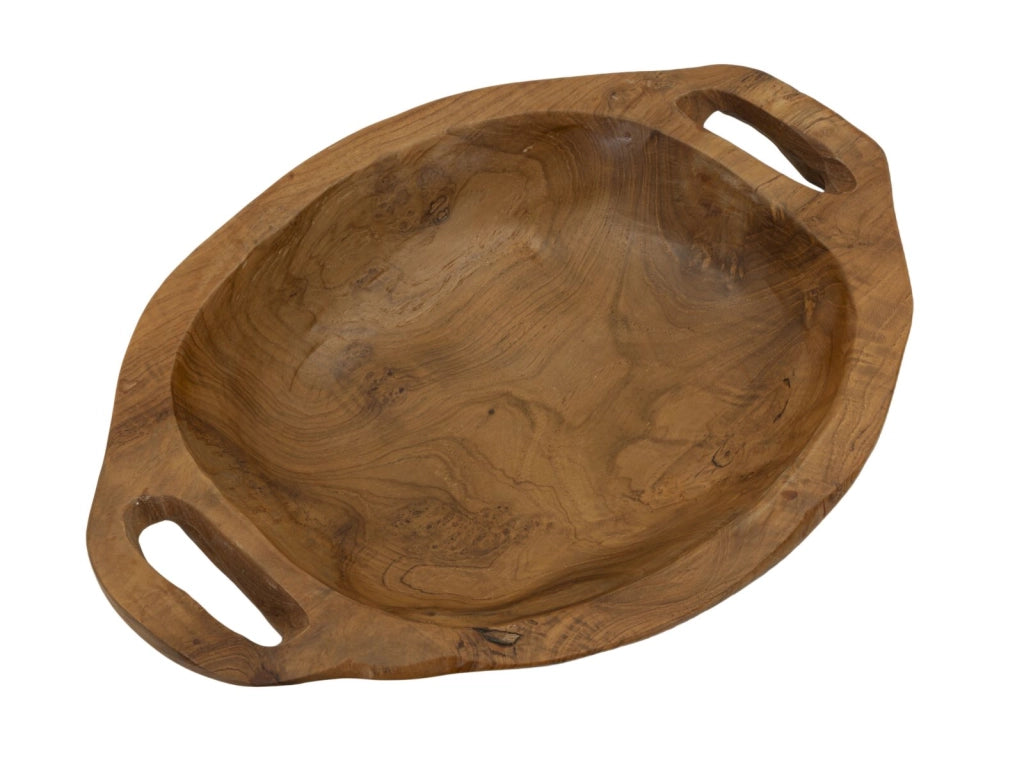 Svuotatasche Wan 37x26,5x7 cm in Teak Riciclato