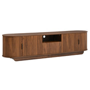 Mobile TV con 2 ante scorrevoli; 2 ante; 1 cassetto e 1 vano aperto; per soggiorno; 200 × 40 × 50 cm
