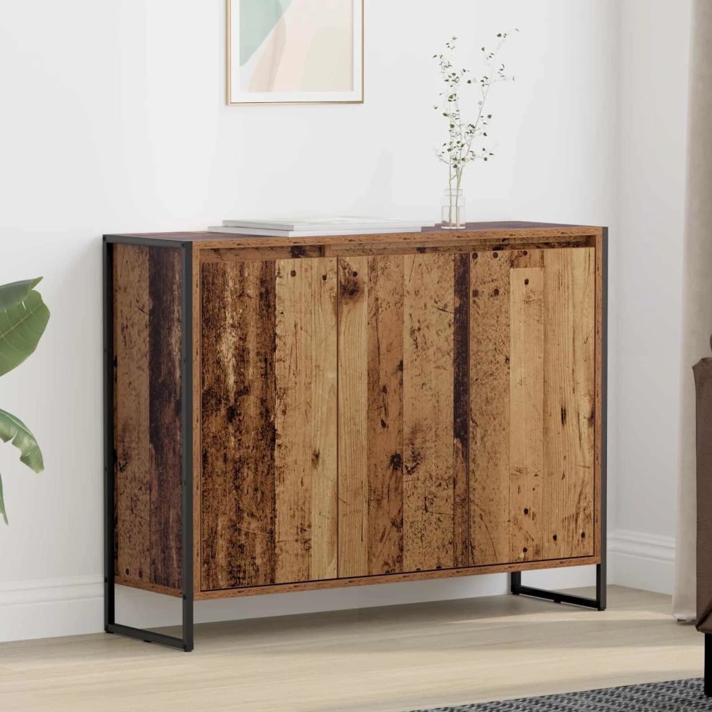 Mobile laterale Legno vecchio 96,5 x 30 x 75 cm 886610