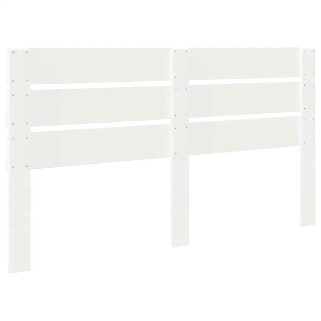 Testiera-Testata-Testiera Decorativa Bianco 180 cm Legno multistrato 178582