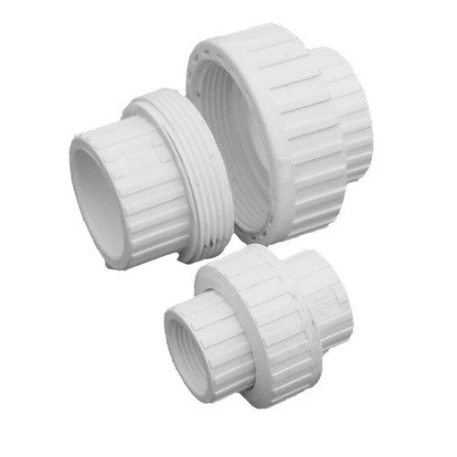 Aquariumline Bocchettone in PVC bianco ad incollaggio Ø50mm