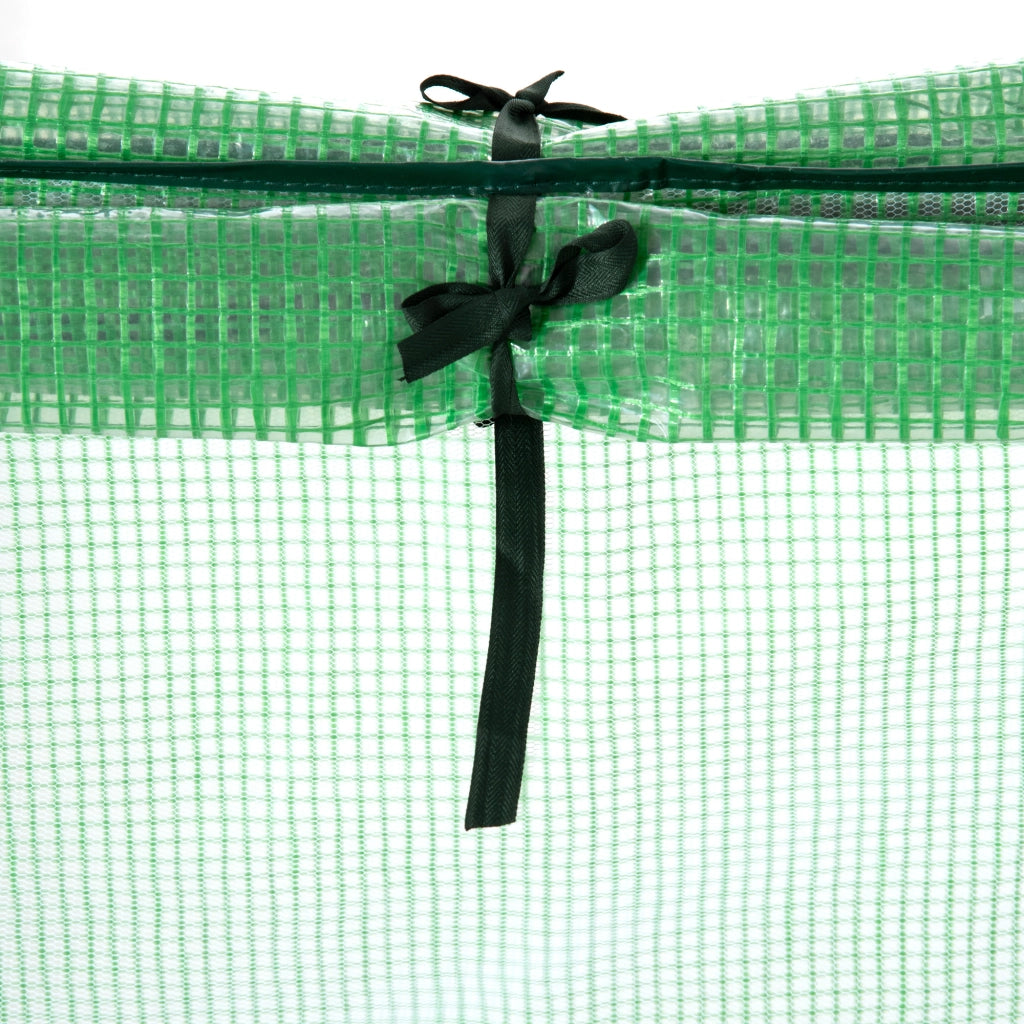 Serra in alluminio con finestra, per pomodori, a cassone freddo, 180 x 90 x 70 cm, verde