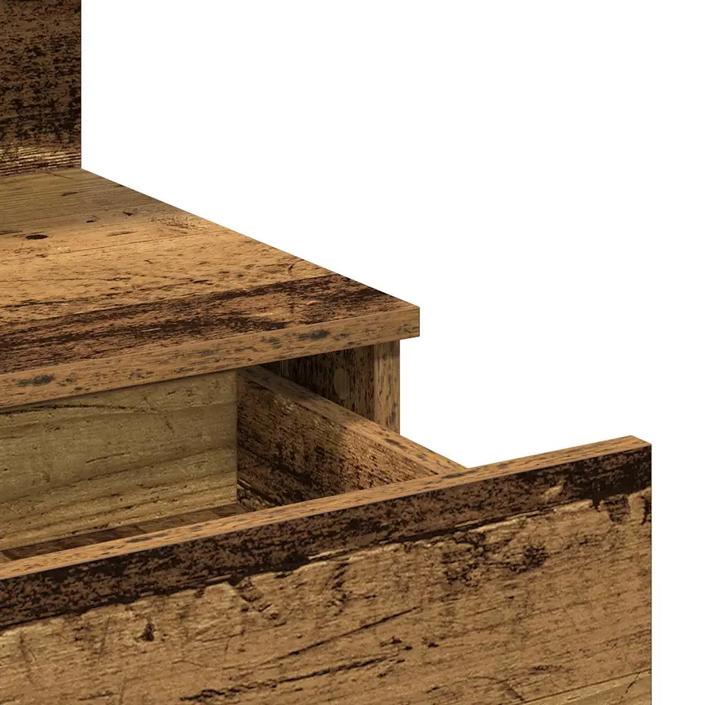 Toeletta | Tavolo da Trucco con cassetto Legno vecchio 100 x 40 x 130 cm