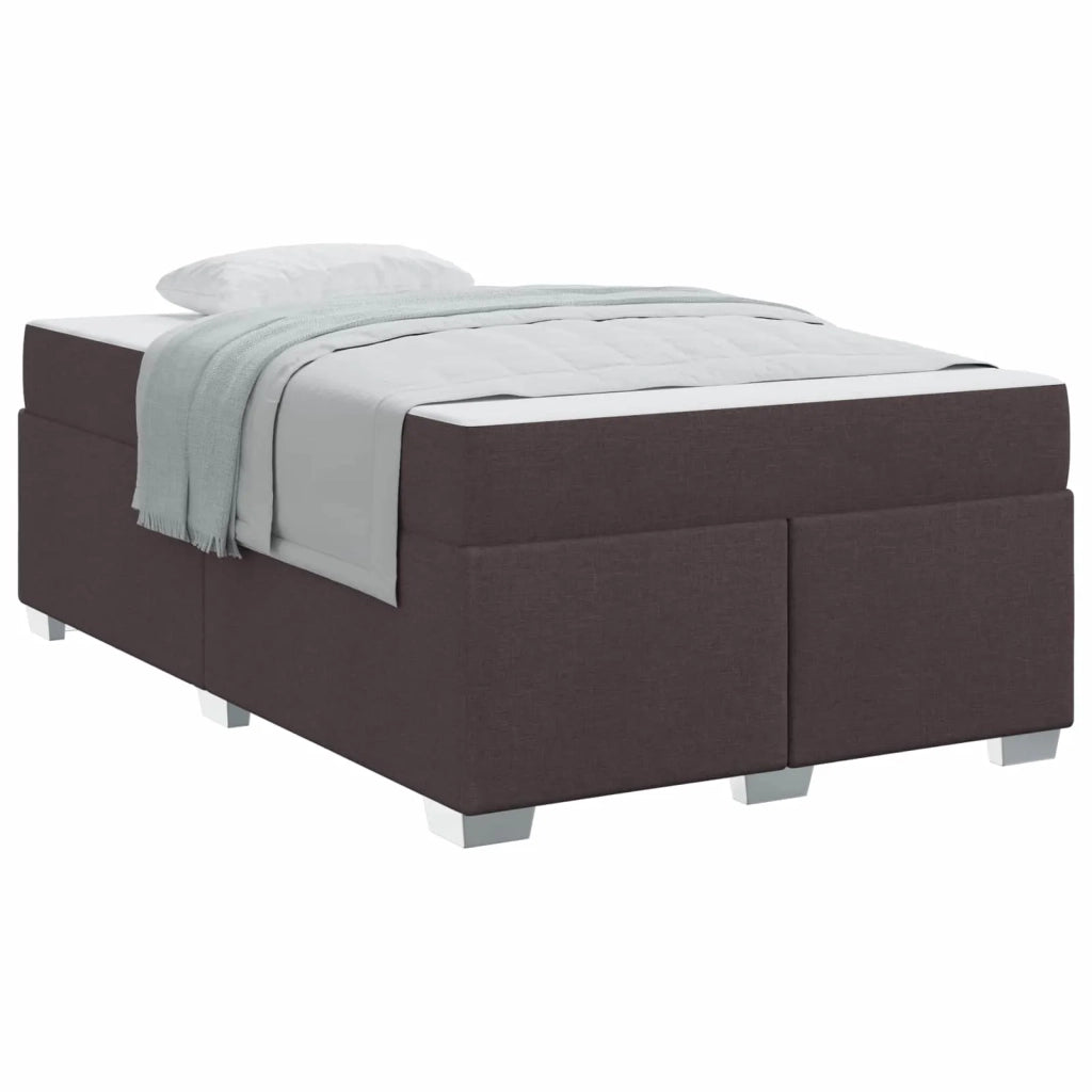 Struttura del letto Marrone Scuro 120 x 200 cm Tessuto 3399183