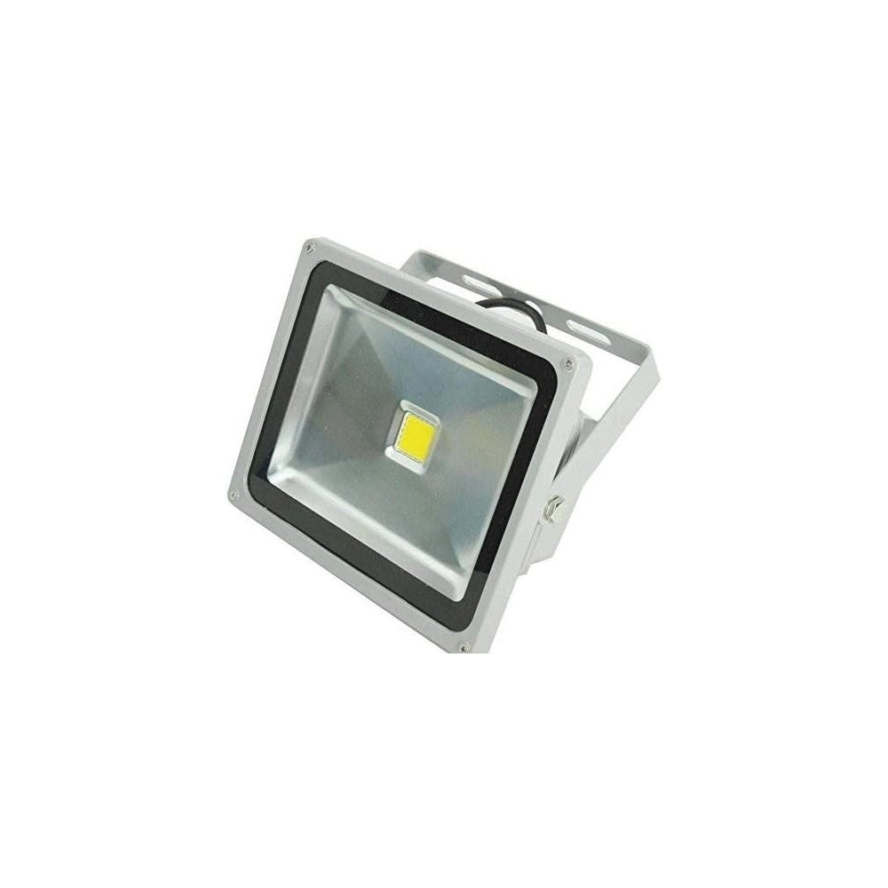 Trade Shop - Faro Proiettore A Led Ad Alta Luminosità Da 30w Per Esterno Interno Luce Fredda -
