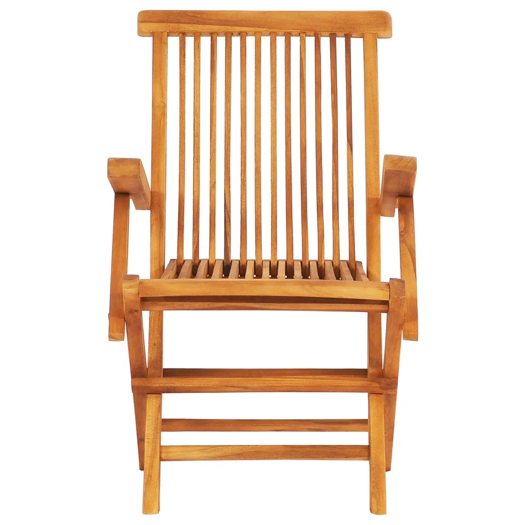 Set da Pranzo da Giardino 7 pz Pieghevole in Massello di Teak cod mxl 35390