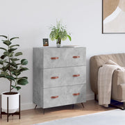 Credenza-Buffet-Armadio da cucina Grigio Cemento 69,5x34x90 cm in Legno Multistrato 929890