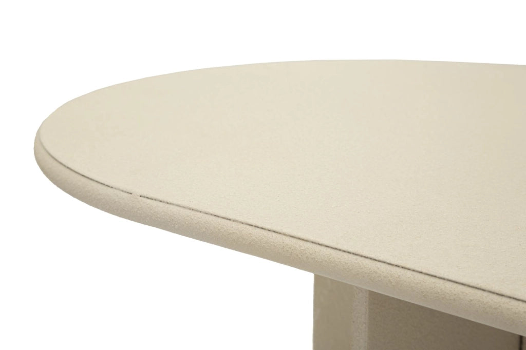Console Dune 120x40x75,5 cm in Ferro Crema