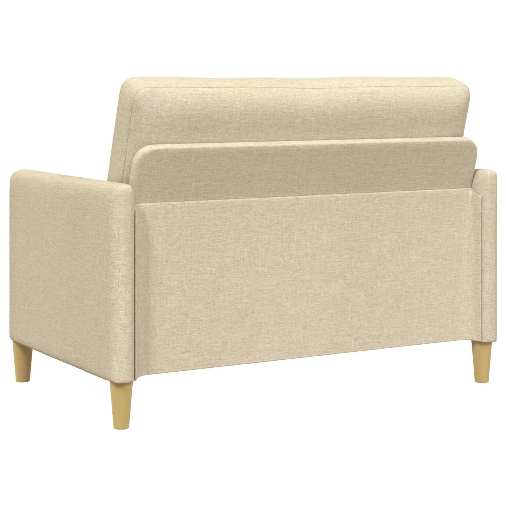 Set di Divani con Storage 2 pcs Crema Poliestere 3429155