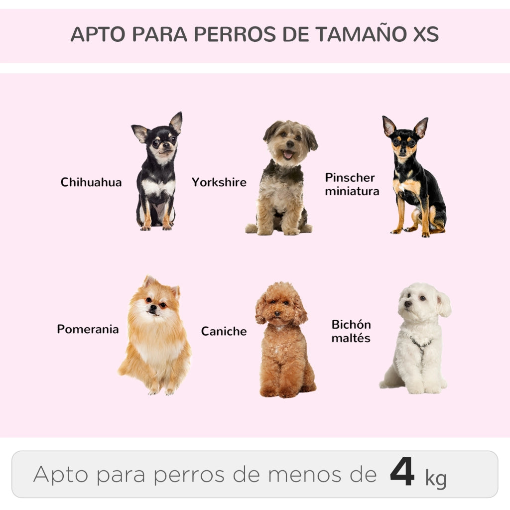 Trasportino per Mascote 2 in 1 ¨C Zephmum ¨C Rosa 42x25x55 cm