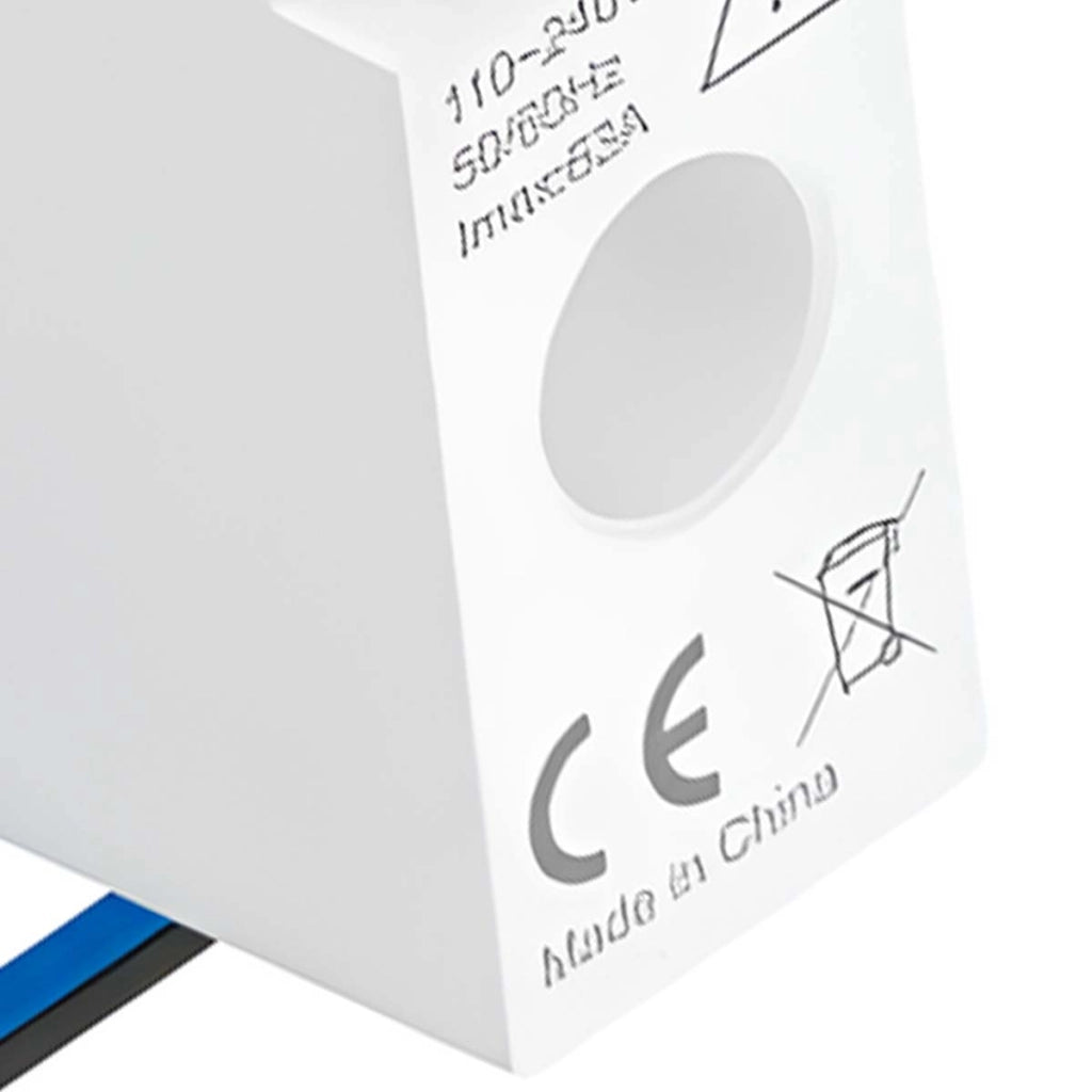 Contatore di Energia Intelligente Zigbee 3.0 Bidirezionale Ultra Compatto Bianco NODON