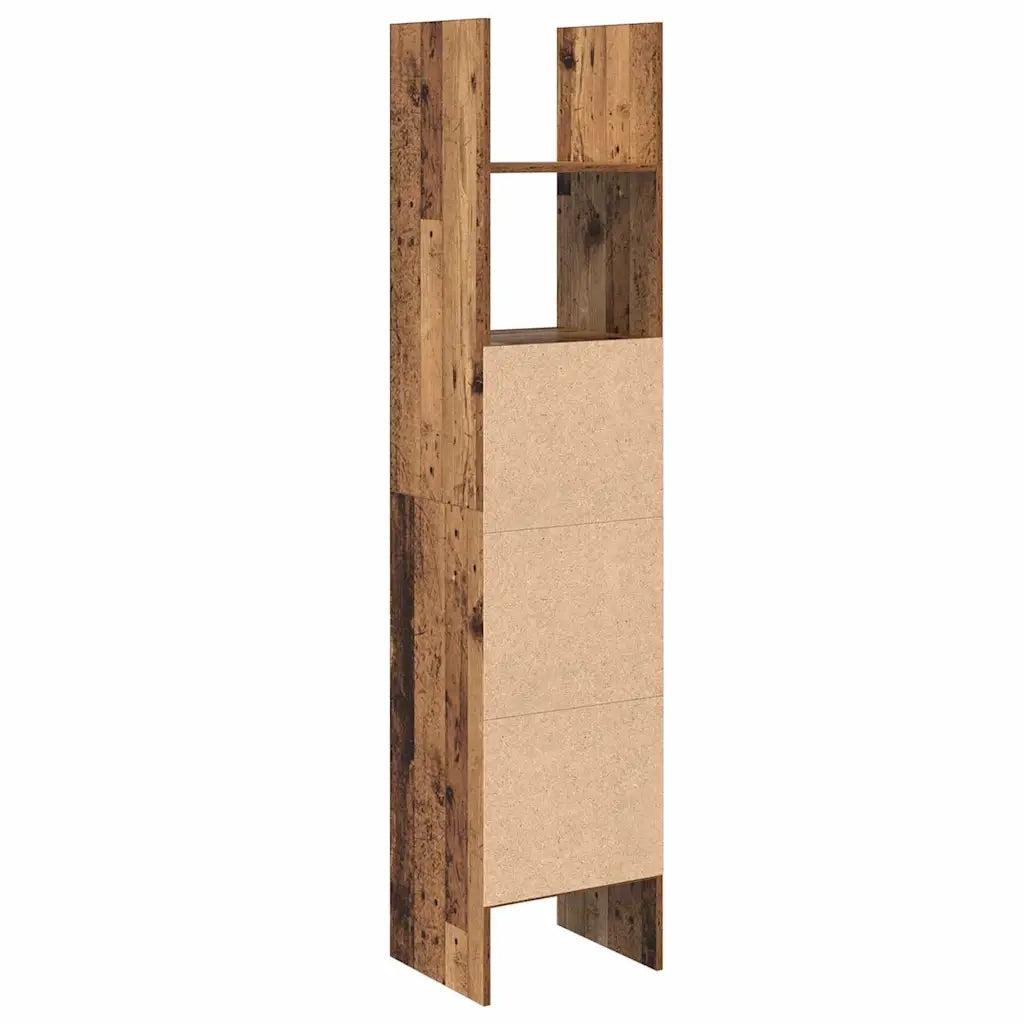 vidaXL Armadio per Libri Legno vecchio 40 x 35 x 180 cm