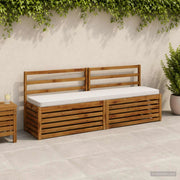 Cuscino per Panchina a 1 Pezzo VUGHT 100% Poliestere Bianco 951464