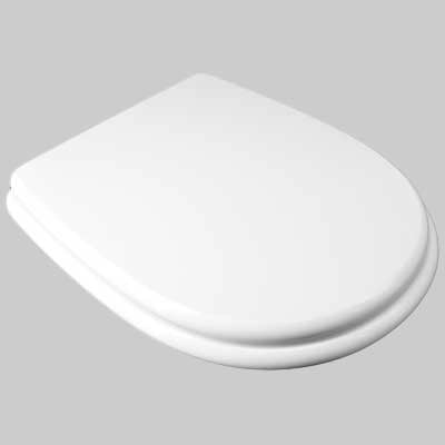 SEDILE MDF POLIESTERATO M142 BIANCO coprivaso copriwater SEBA