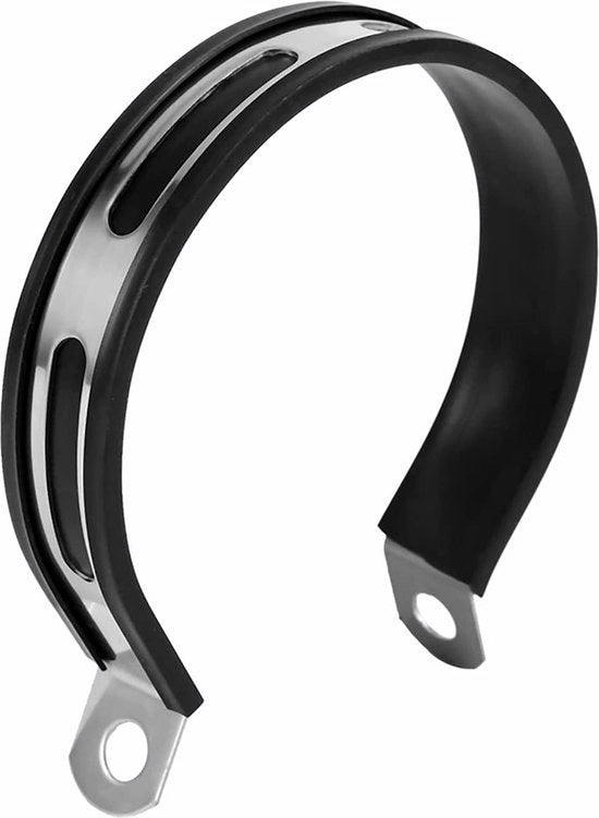 Beugel di scarico in acciaio per motocicletta - Beugel di scarico clip hanger cinghia - Scooter motocicletta.