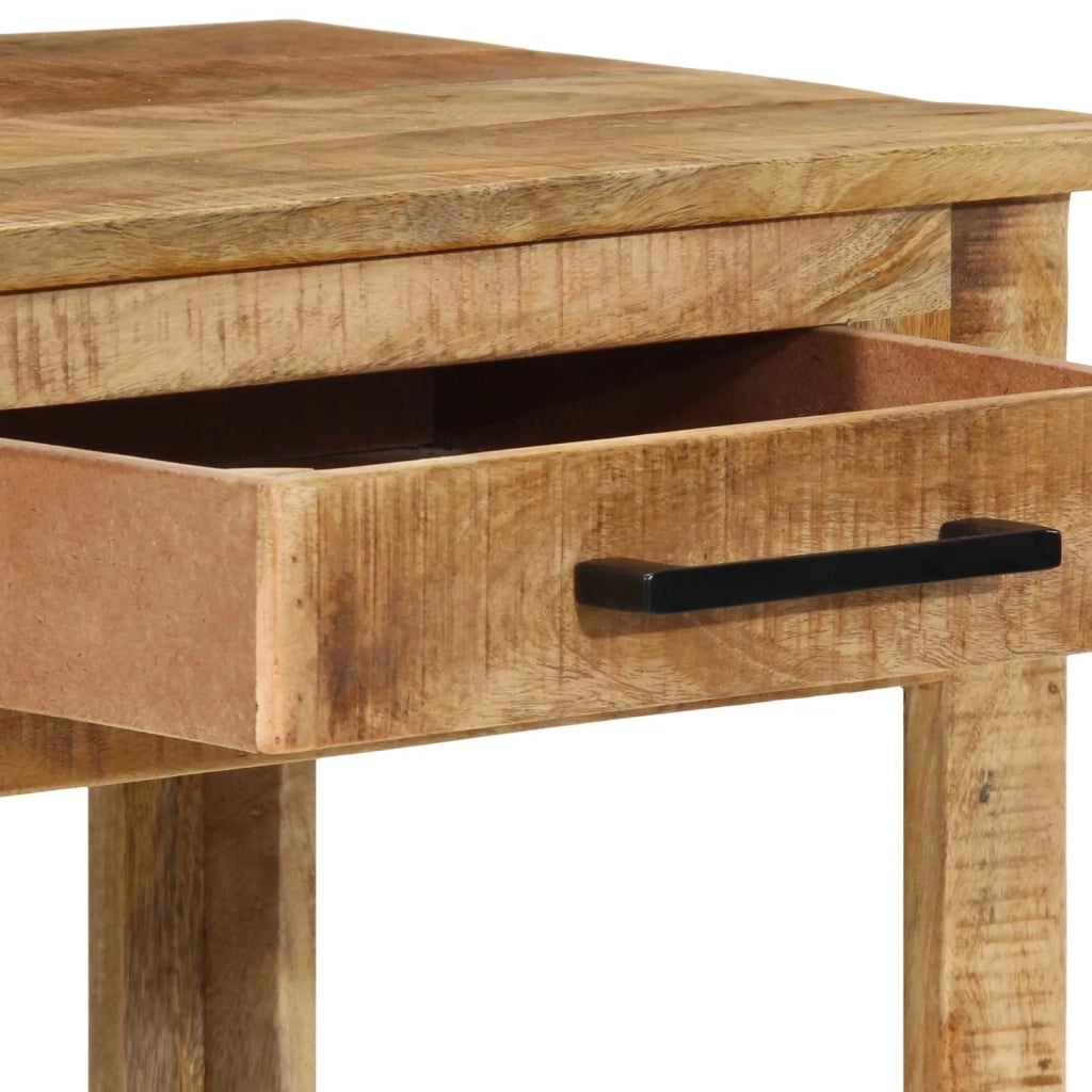 Tavolo da Trucco con cassetto Marrone 100 x 40 x 120 cm 374096