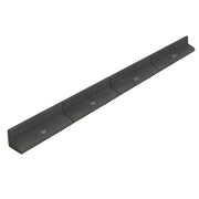 Bordura Flessibile da Giardino 30 x 1,2 m Grigio con Martello in Gomma