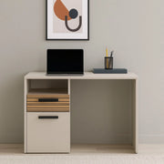 SCRIVANIA BRAVO 110X60XH76CM CASHMERE/RIGATO.