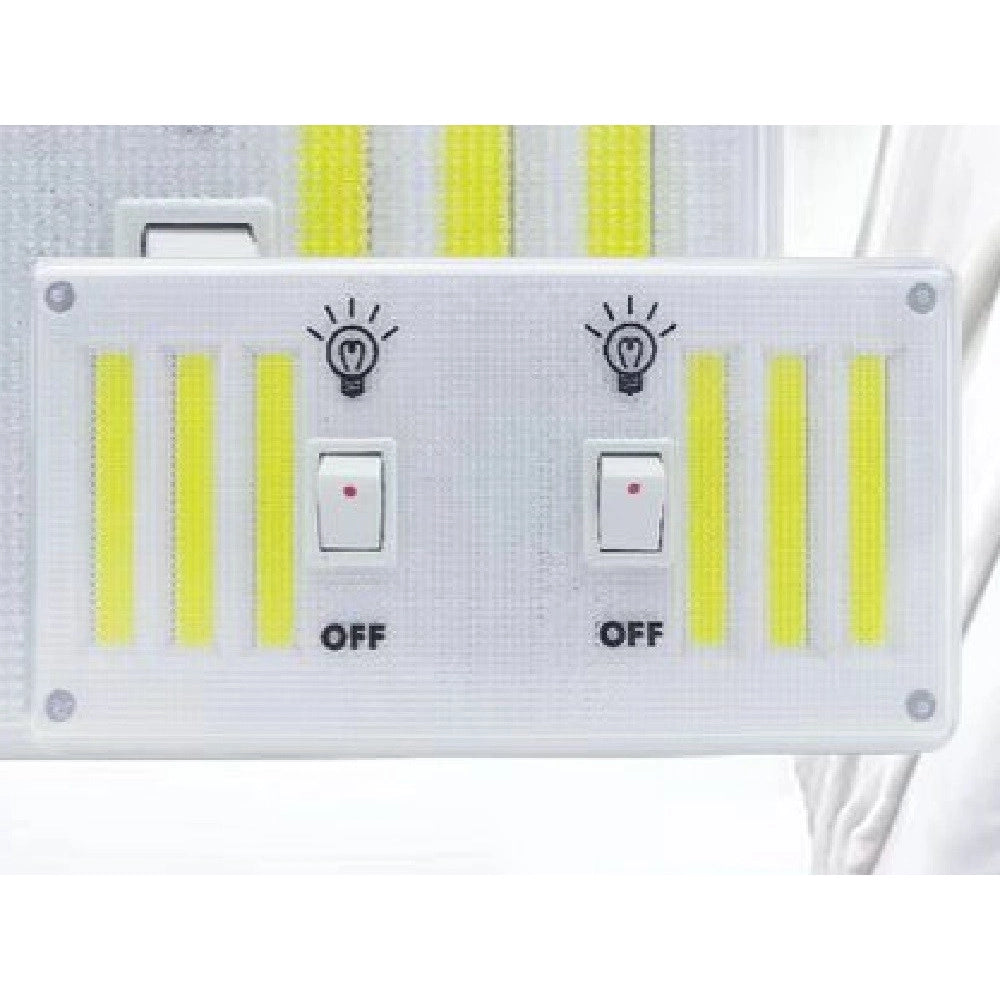 Trade Shop - Magnetic Cob Light Armadietto Emergenza Ricaricabile 9w 60 Led Cordless Tx-9631 -