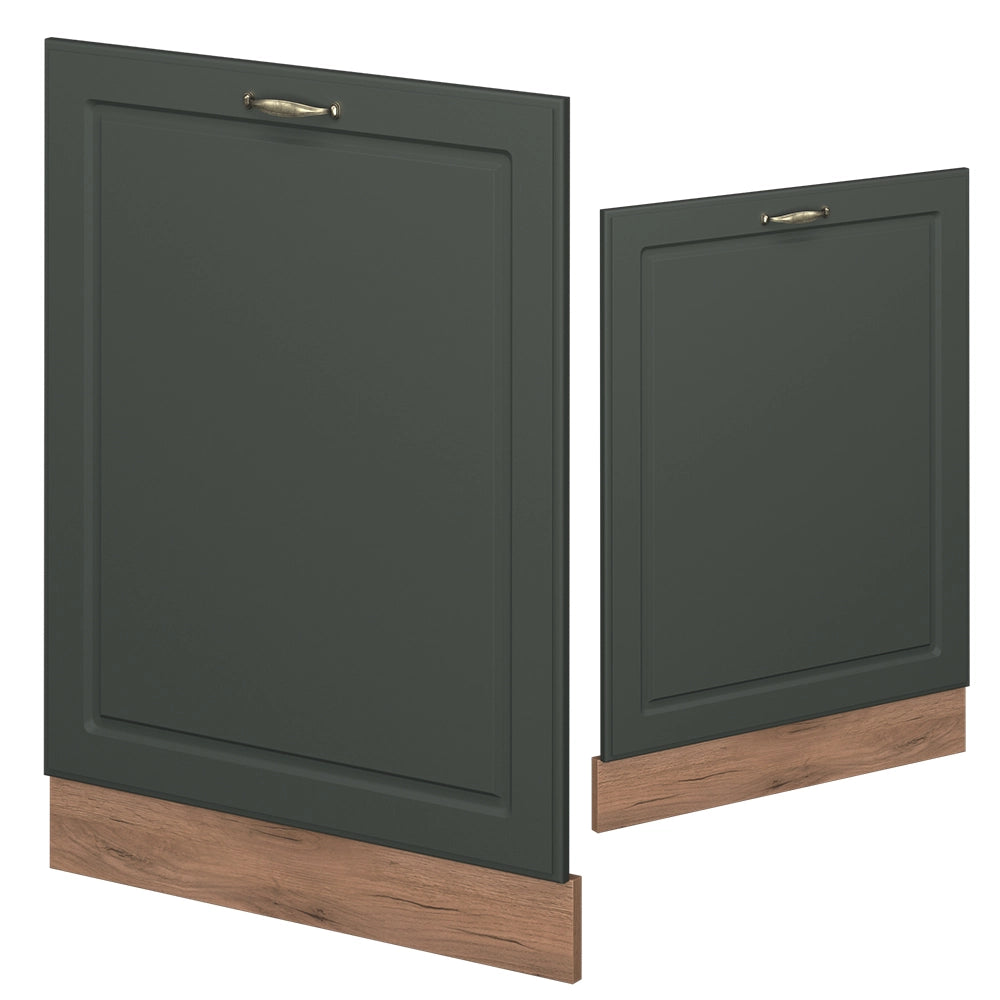 Pannello frontale della lavastoviglie Fame-Line Verde-oro rustico/Rovere dorato 60 cm, PL Marmo Vicco