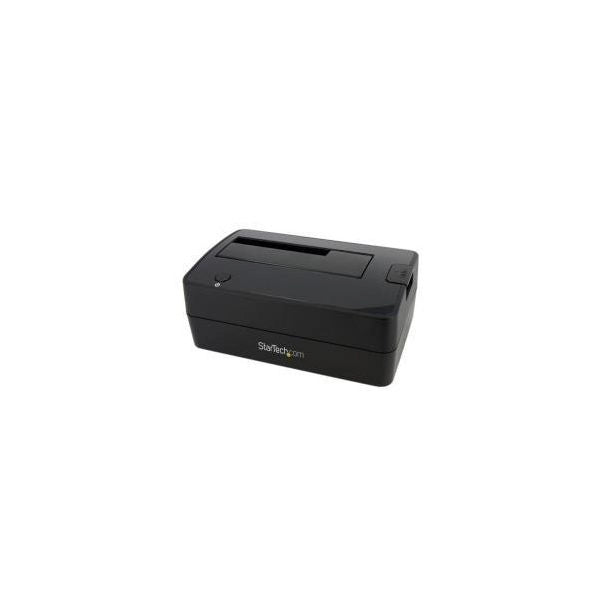 Startech.com docking station per hard disk a singolo slot - dock usb 3.0 (5 gbps) per hard drive hdd/ssd sata i/ii/iii da 2,5/3,5" esterni - dock station per disco rigido con carica dall'alto - SATDOCKU3S