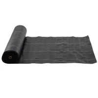 Telo per Pacciamatura 50x2 m Traspirante e Anti-UV in Polipropilene Nero