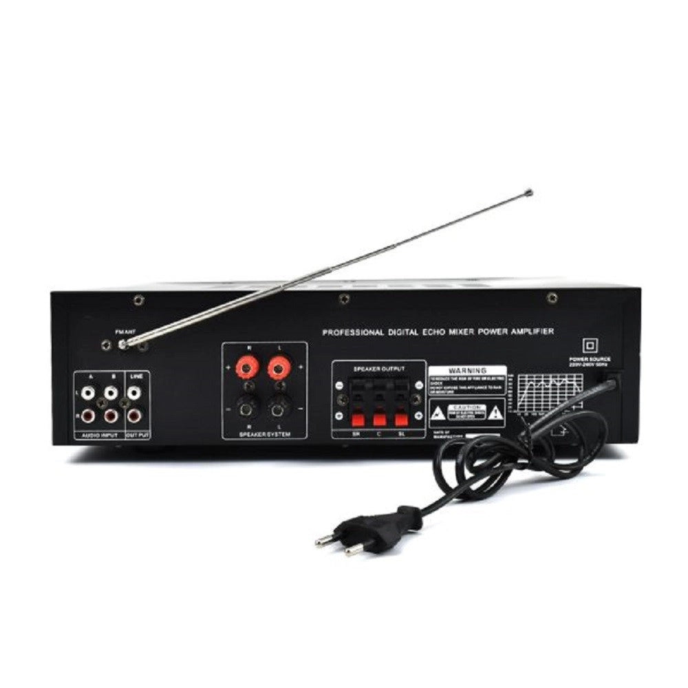 Trade Shop - Amplificatore 300w 5.1 Bluetooth Usb Fm Mp3 Funzione Karaoke Telecomando Q-gf777 -