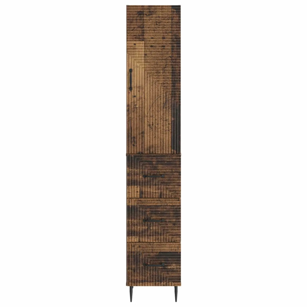 Set di armadi 2 pcs Legno antico 33 x 34,5 x 90 cm 3416653