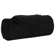 Coperte da Pile 24 pz Nero 170 x 130 cm Panno