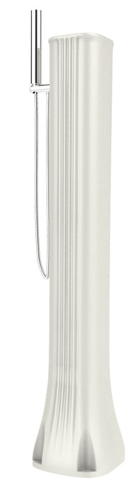 Doccia Solare da Giardino 23L Miscelatore e Doccetta Mobile Arkema Happy Go Bianca