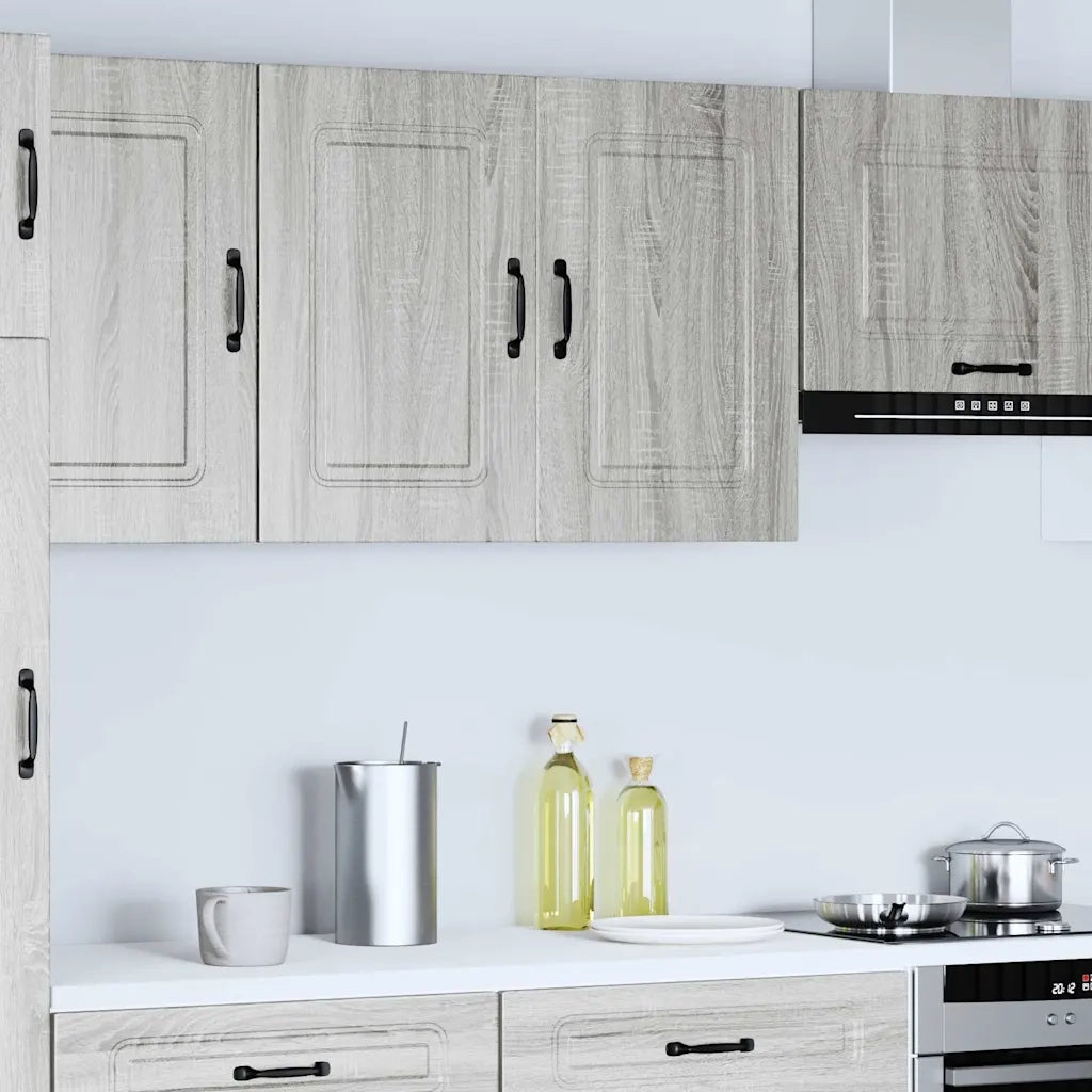 Pensile da Cucina Kalmar Grigio Sonoma in Legno Multistrato 853593