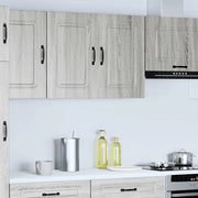 Pensile da Cucina Kalmar Grigio Sonoma in Legno Multistrato 853593