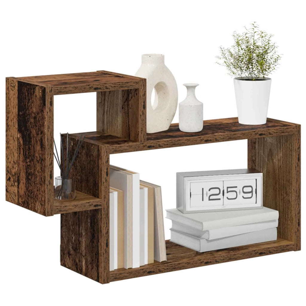 Scaffale da parete A parete Legno antico 55 x 15 x 35 cm 8012114