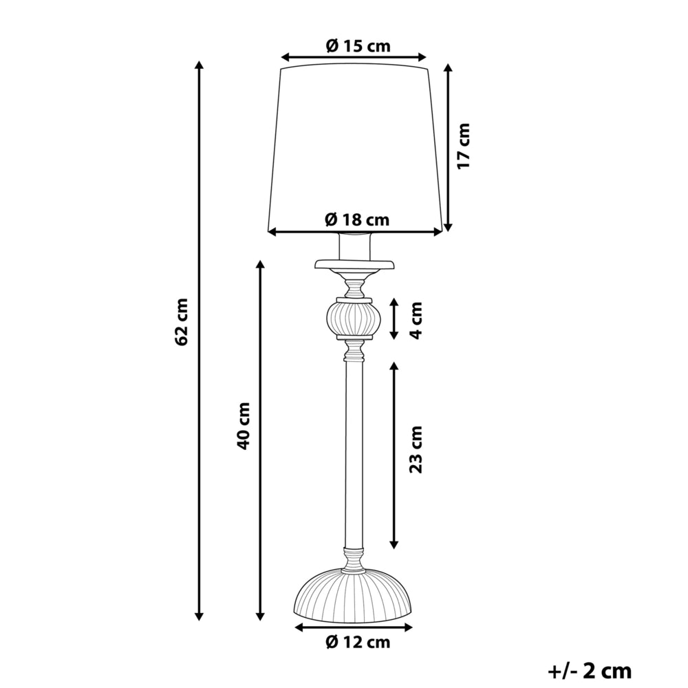 Lampada da tavolo Base in metallo argento Paralume impero bianco Paralume in vetro