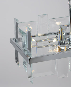 Lampada pendente Modern in Metallo Cerezo Cromo