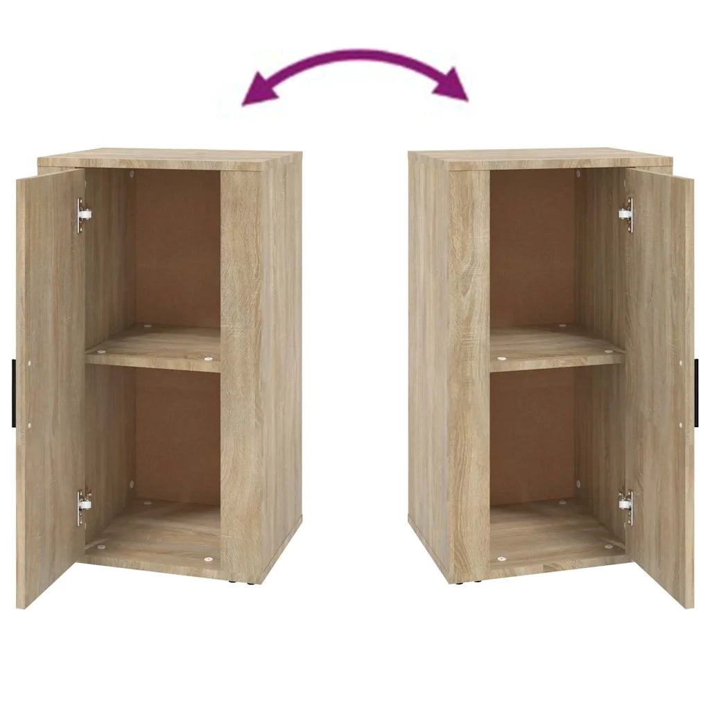 Credenza Rovere Sonoma 40x33x70 cm in Legno Multistrato 819415