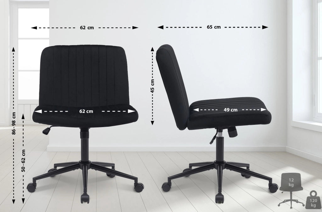 Bürostuhl Kingman Samt 1