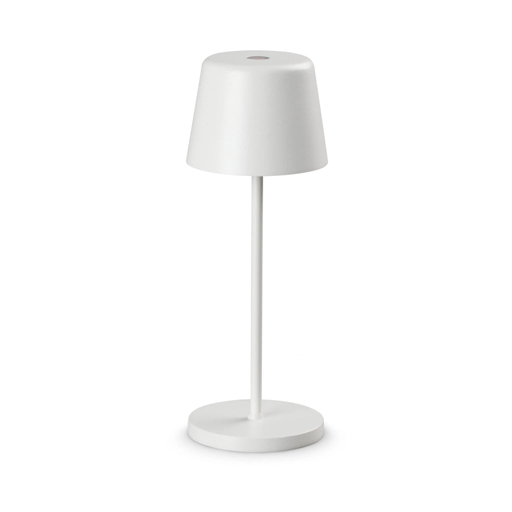Lampada Da Tavolo Per Esterno Cute 1 Luce Led Integrato Bianco Ip65