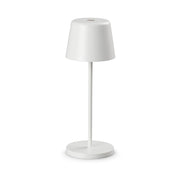 Lampada Da Tavolo Per Esterno Cute 1 Luce Led Integrato Bianco Ip65